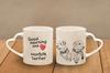 Norfolk Terrier - Cup with a Dog, Adorable Cup with a Heart-shaped Handle, Universal Gift from the Art-Dog Brand