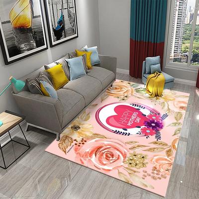 Mother's Day Carpet for Kitchen Bathroom Entrance Non-slip Carpet Living Room Bedroom Decor Rug Mother's Day Gift Festival Gifts