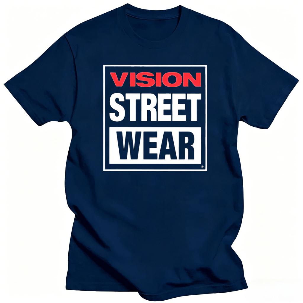 Oversized Unisex Tees Vision Street Wear Print Short Sleeve All Season Casual Pullover Crewneck Tops Unisex T Shirt Unisex Tshirts