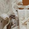New Soft Embroidered Floral Shoulder Bag Large Capacity Portable Lace Handbag Organza Cloth bag Women