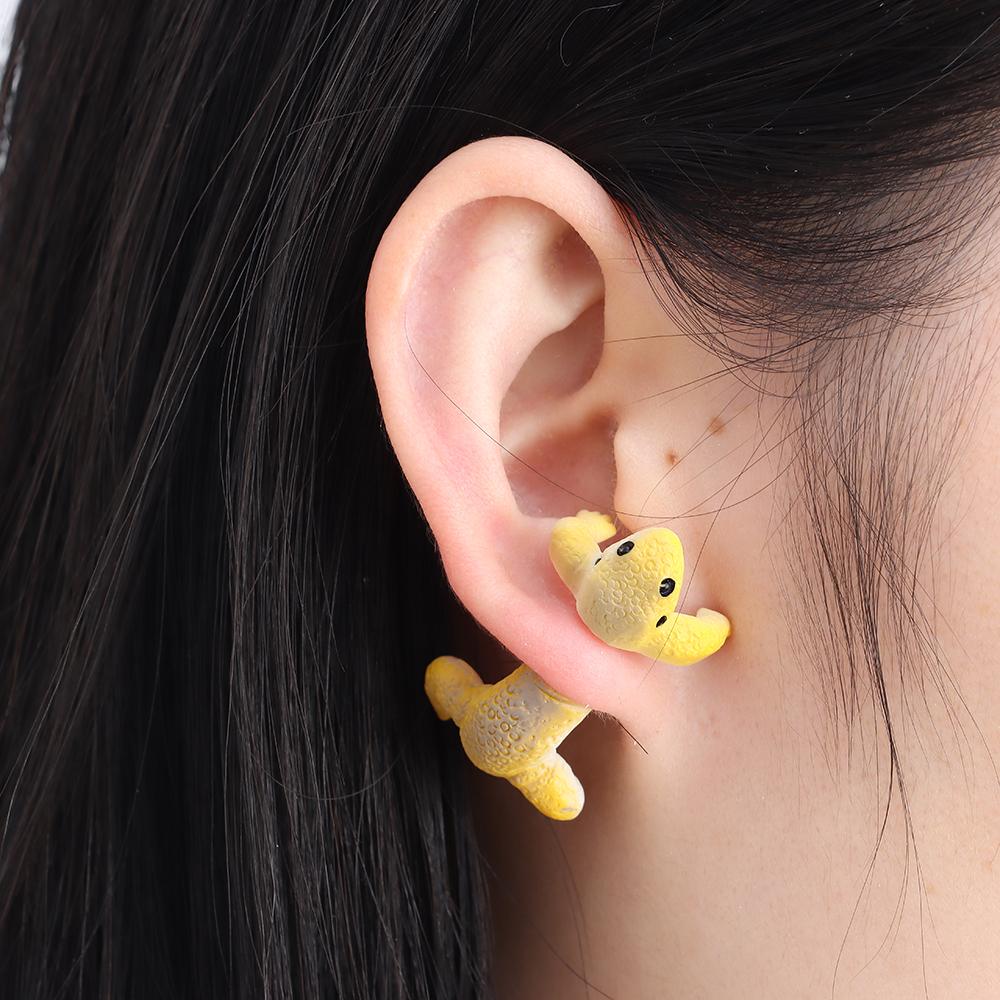 for Women Girls Jewelry Gift Funny Cartoon Lizard Stud Earrings Lizard Earrings 3D Animal Earrings