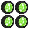 4PCS 75mm RC Car Tire U Type Rubber RC Vehicle Wheel Remote Control Car Tire for   144001 1Celsius14 RC Car