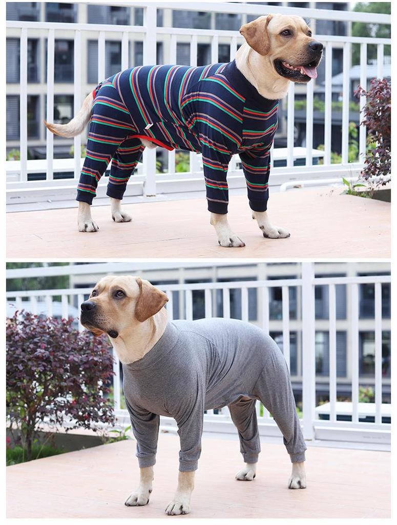 Full Coverage Elastic Dog Pajamas - Anti-Lick and Anti-Mosquito Suit for Large Dogs