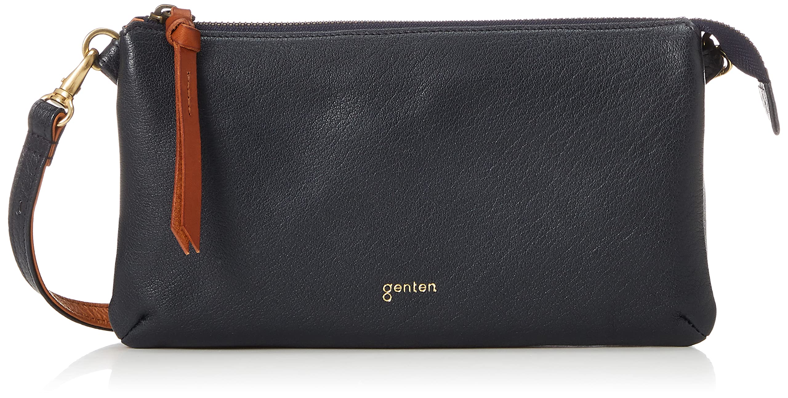 

Genten Tasca Navy Wallet Shoulder Bag