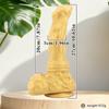 Simulated Dildo Adult Sex Toy With Anal Dilation And Vaginal Dilation