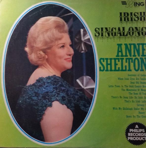

LP Record ANNE SHELTON - Irish Singalong WL1133 Wing Records 1966 UK Pop Used