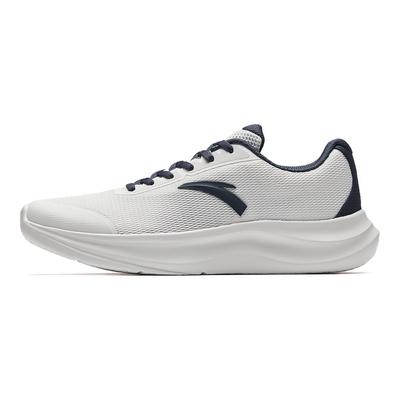 Running Series Simple Comfortable Durable Waterproof Low-Top Sprinting Shoes Men Sneaker Paper-White Ink-Blue 912545505-2