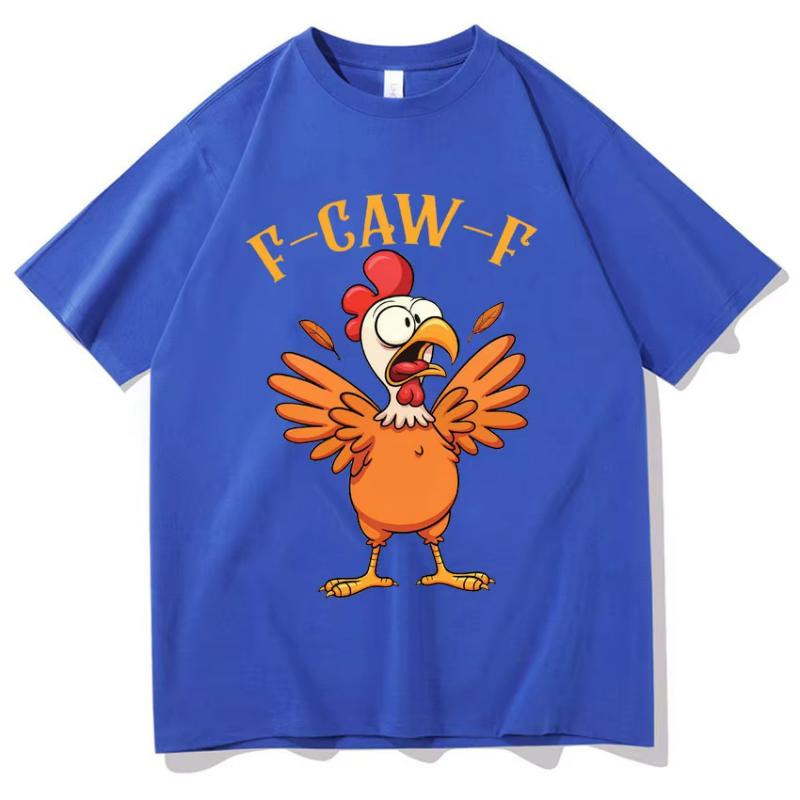 

Chicken Funny Graphic Meme Women T-shirt Comfortable Fashion Men s Clothing Hip Hop Tide Tees Casual Loose Tops 3XL