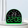 Digital Alarm Clock for Bedroom Desk Clock for Living Room Bedroom with Large Number,Dimmer,Loud Alarm Temperature