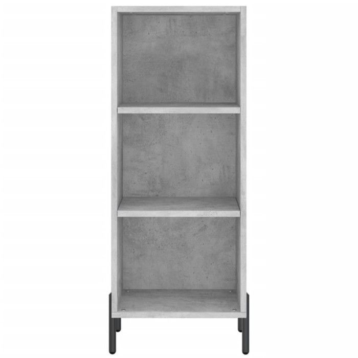 VidaXL Buffet Concrete Grey 34.5x32.5x90 Cm Engineered Wood 828744