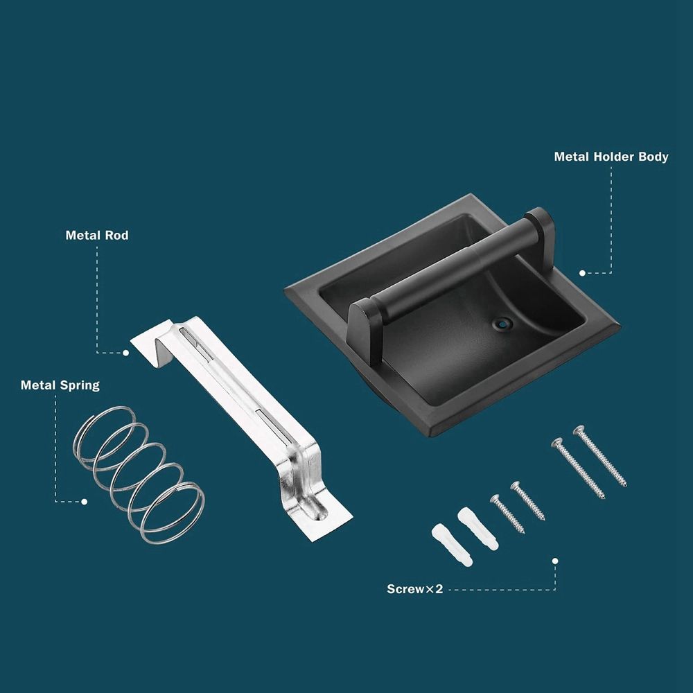 Bathroom Storage Shelf Toilet Towel Holder Toilet Paper Holder Tissue Hanger Tissue Roll Dispenser