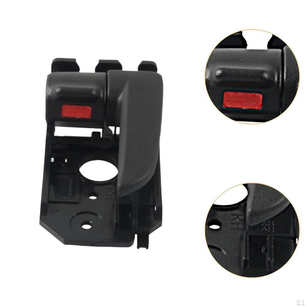 Right Side Interior Door Handle 82620-2F000 Sturdy Black Auto Accessory Spare Parts Easy