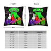Garten Of Banban Group Cartoon Square Pillow Cases Jumbo Josh Cushion Cover Novelty Decorative Pillowcase For Seat 45X45Cm