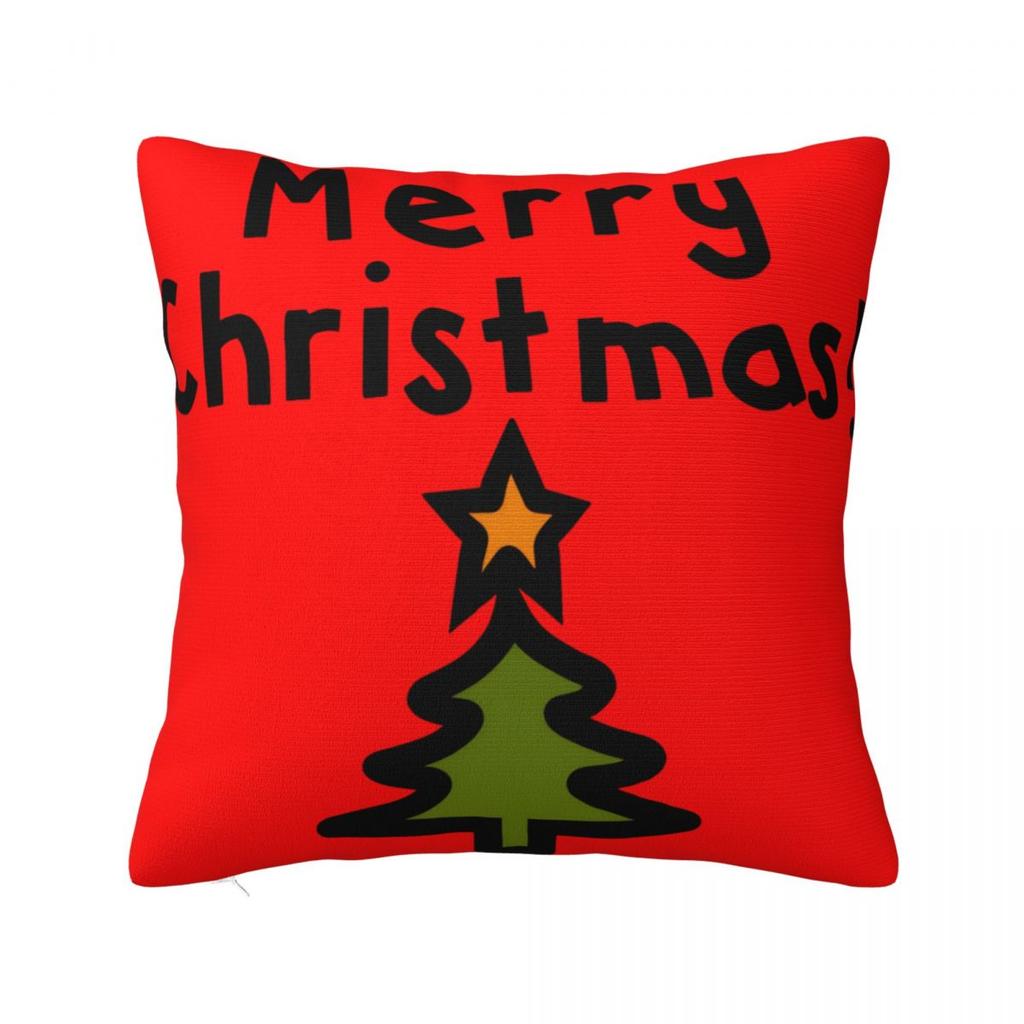 Christmas Humor Pillow Case Cushion Cover Soft Custom DIY Pillow Cover Morden Pillowcases For Wedding Party Home Decor