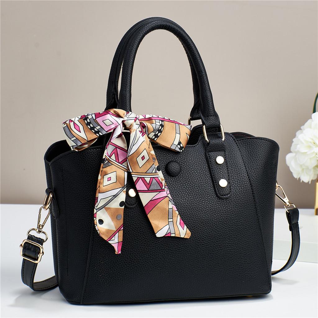 

Trendy Cross-border Bucket Bag In Elegant Black Stylish Shoulder Handbag For Women
