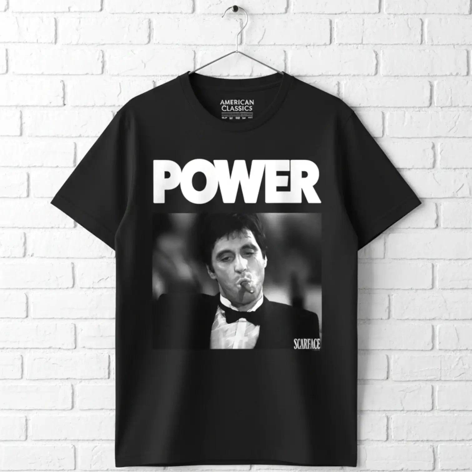 Scarface Bad Guy Power Men s T Shirt XS
