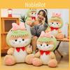 Dinosaur Cat Bowknot Plush Toy Stuffed Animal Doll Cartoon Decoration Kids Gift