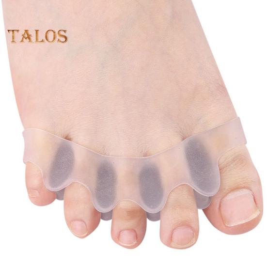 1 Paar Gel-Zehenspreizer für Frauen und Männer, Gel-Zehenspreizer zur Schmerzlinderung bei Ballenzehen, Zehenspreizer für überlappende Zehen