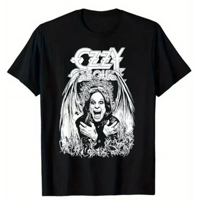 

Ozzy Osbourne Men s Crazy Train Graphic T-Shirt - Black XL