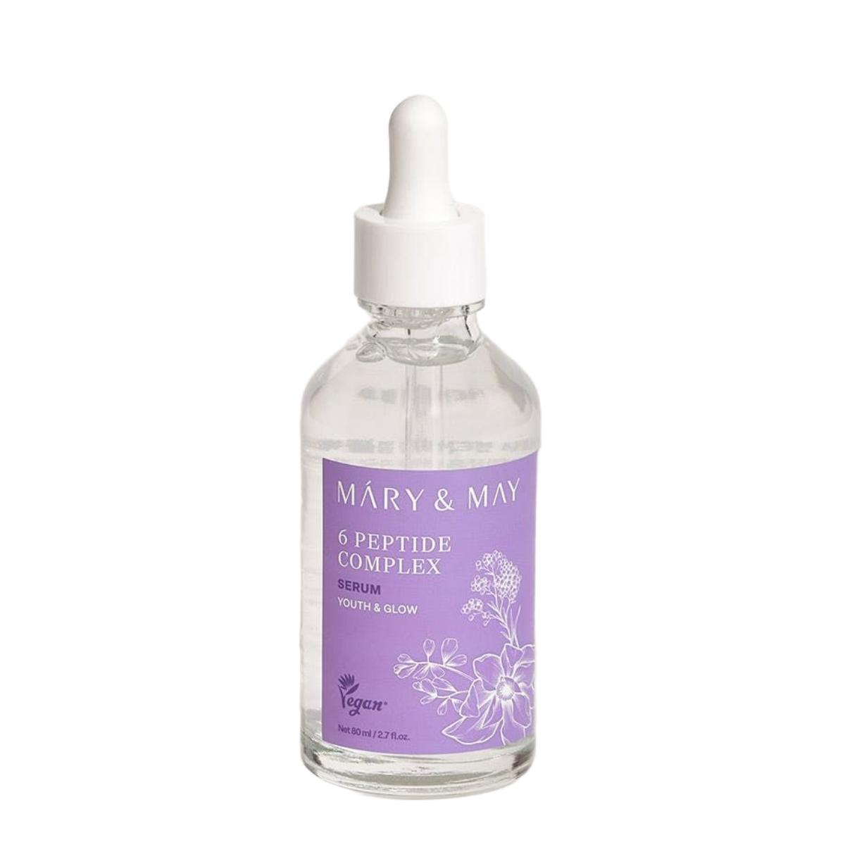 Mary&May 6 Peptide Complex Serum 80ml (Firming & Anti-Wrinkle Facial Essence)