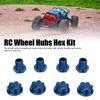 17mm RC Wheel Hubs Hex Kit Aluminium Alloy RC Wheel Hubs Adapter for   1Celsius10 Upgrade