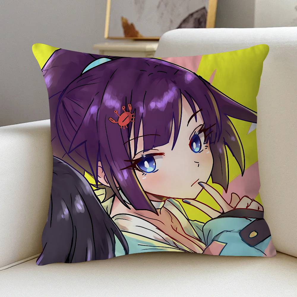 

Senjougahara H-Hitagi Pillow Cover Design Cushion Cover Decor Holiday Decorati 12x12Inch