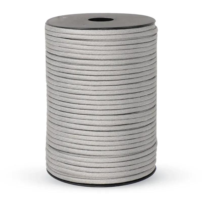 50M/100M 550 Militärstandard 9-Strängiges Paracord Seil 4mm Outdoor Fallschirmschnur Überlebens Schirmzelt Lanyard Riemen Wäscheleine