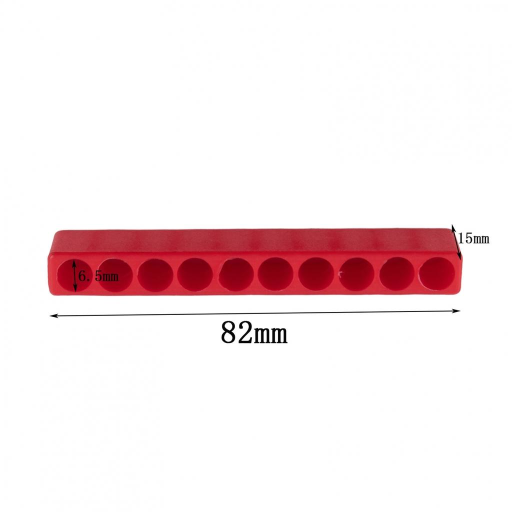 Depozitare șurubelnițe negru roșu, nou, hexagonal de 1/4 inch, hexagonal de 1/4 inch