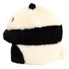 SunLemon Pampam Plüsch Klein 10 x 11 x Niedlich und Spielzeug, Panda, Weiß, 11,5 cm, Rund, Handflächengroß, Weiß, P-1033