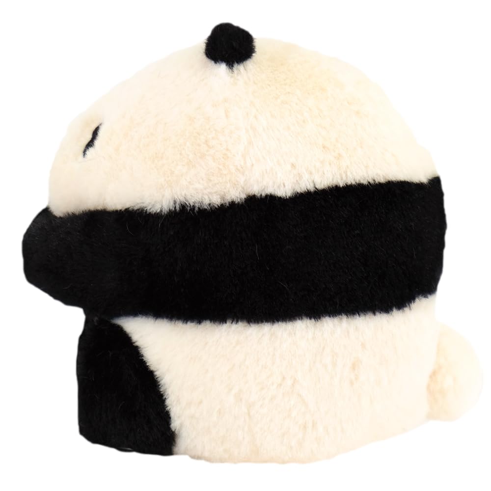 Sunlemon Pam Pam Plüschtier S Panda WH 10 x 11 x 11,5cm Tier Niedlich und Rund Weiß Handflächengroßes Plüschtier P-1033