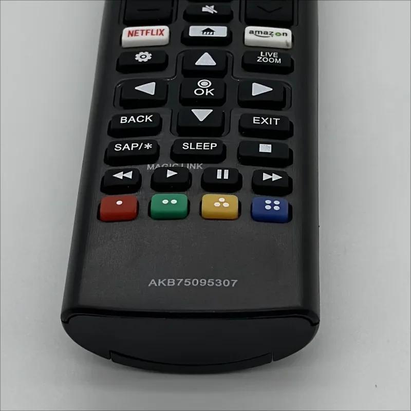 High Quality ABS Remote Control ABK75095307 for Smart TV 433MHz 2015 2025 Models