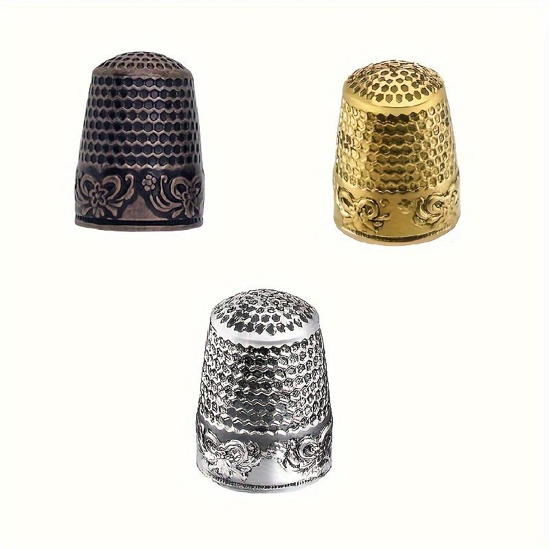 

3 шт. Регульований потовщений ретро голкотримач для дому, ручного шиття, вишивки хрестиком, захист пальців, набір швейних інструментів для майстрів