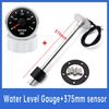 100mm-500mm Car Water Level Gauge Sensor+Water Level Indicator 7 Colors 0-190ohm Water Level Meter Digital Pointer Gauge