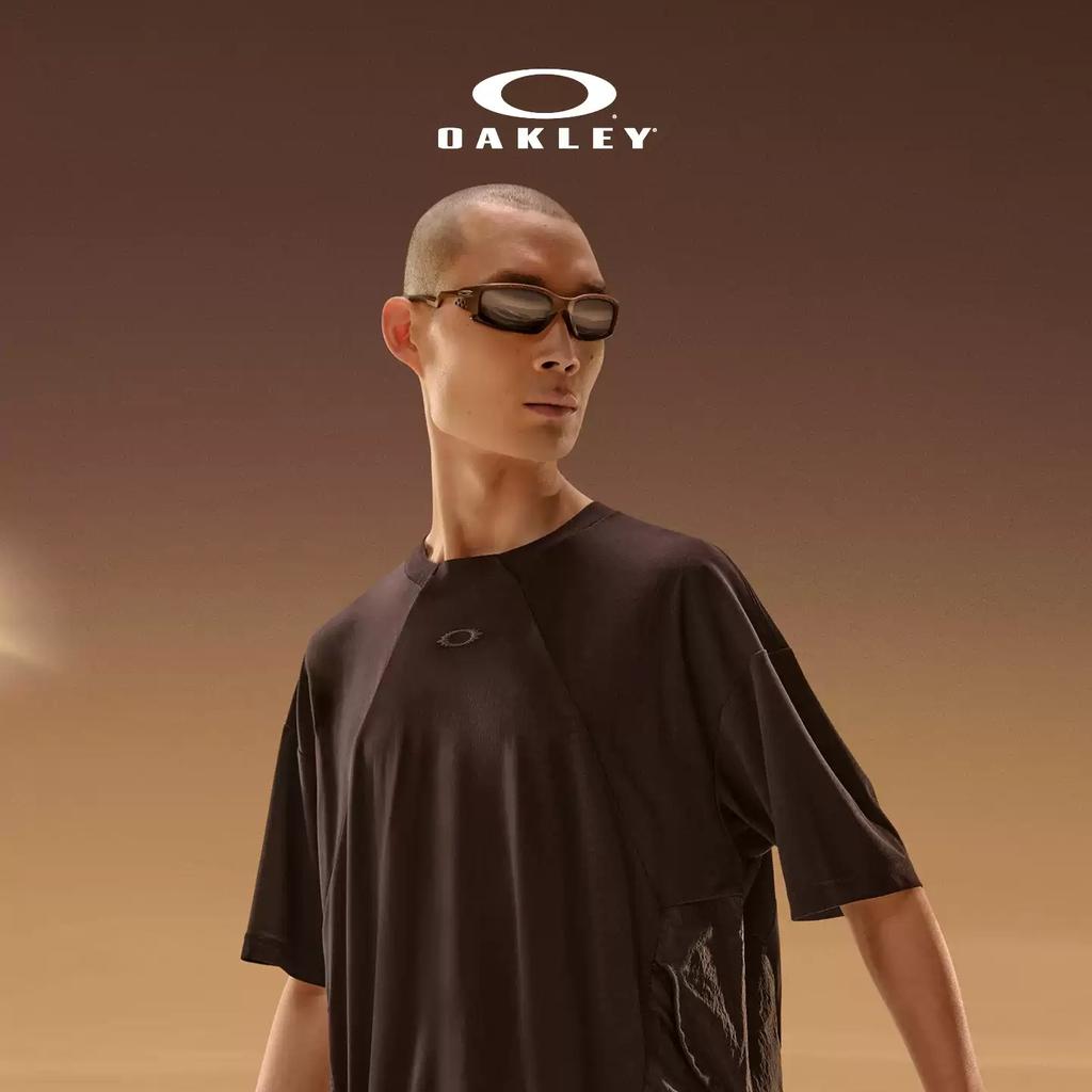 Oakley Removable Nose Bridge Design Injection Molded Square Sunglasses Unisex Sunglasses Multiple-Colors 0OO9529