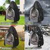 Hanging Egg Chair Cover Patio Waterproof Swing Chair Protector Outdoor UV Resistant Windproof For Wicker Egg Basket Cover
