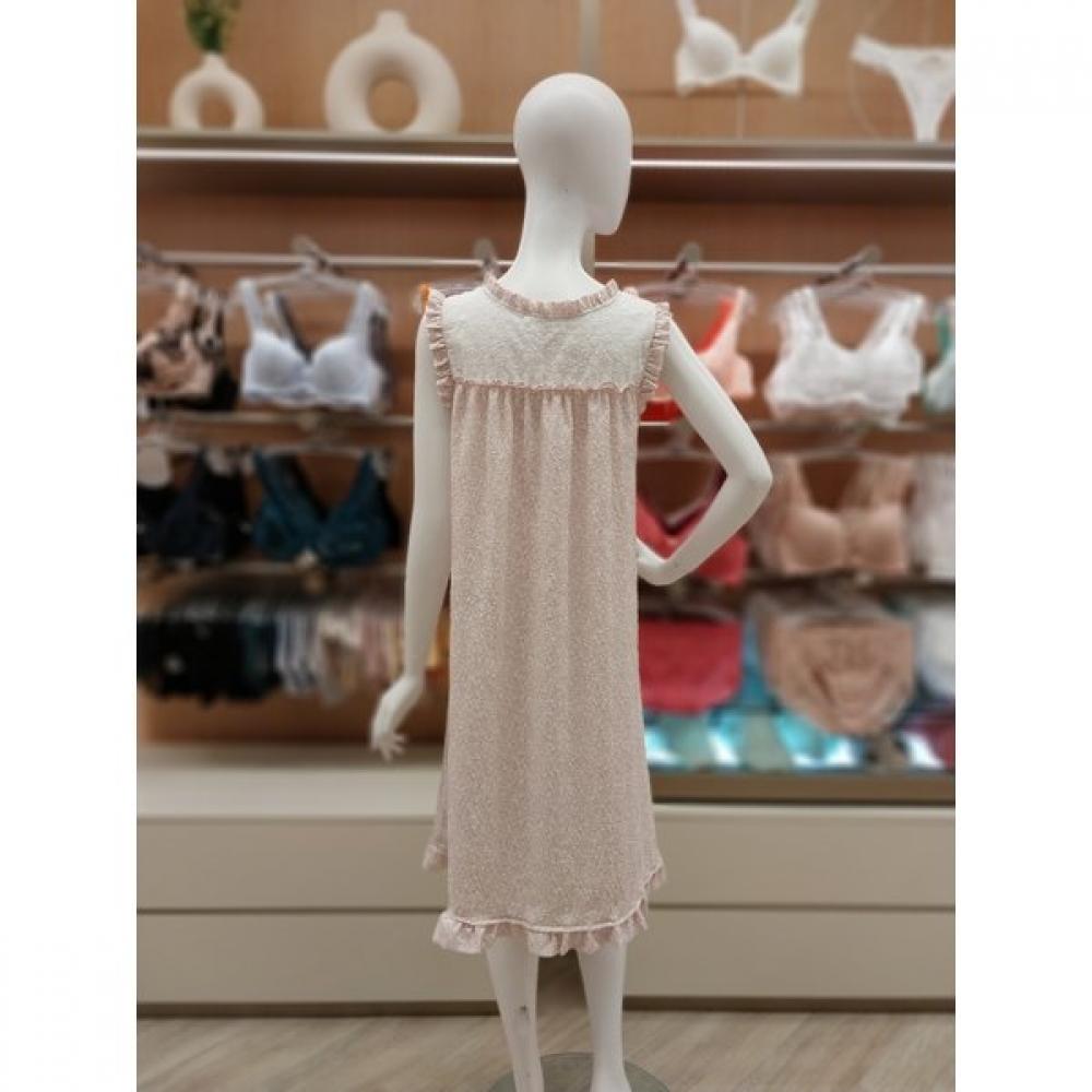 Barbara Women S Pleated Floral Loungewear dreSS  Gw4577l 