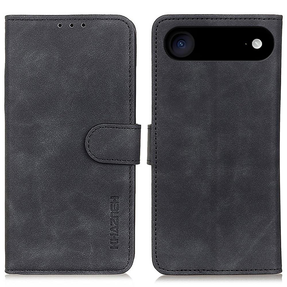 KHAZNEH For iPhone Air Case PU Leather Retro Texture Phone Cover