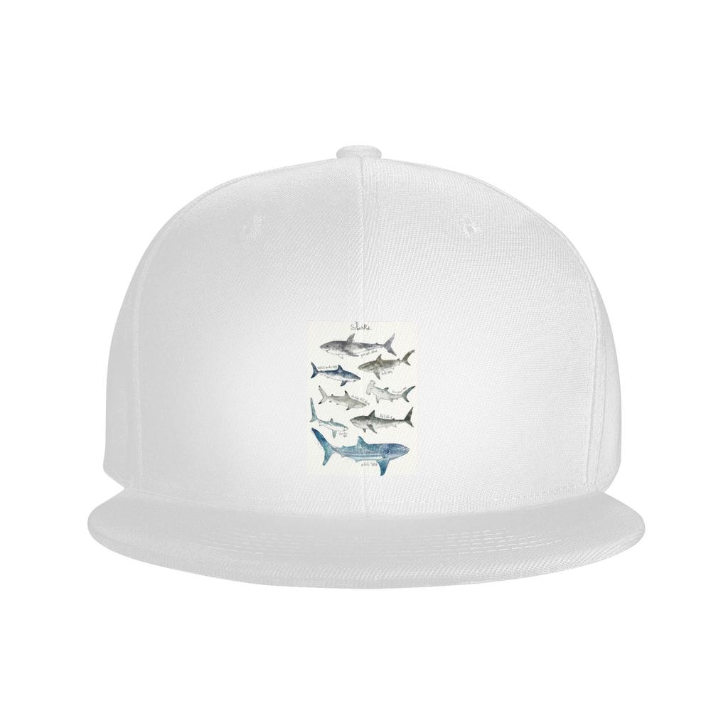 Sharks Baseball Caps Snapback Fashion Baseball Hats Breathable Casual Casquette Outdoor for Unisexs And WoUnisexs