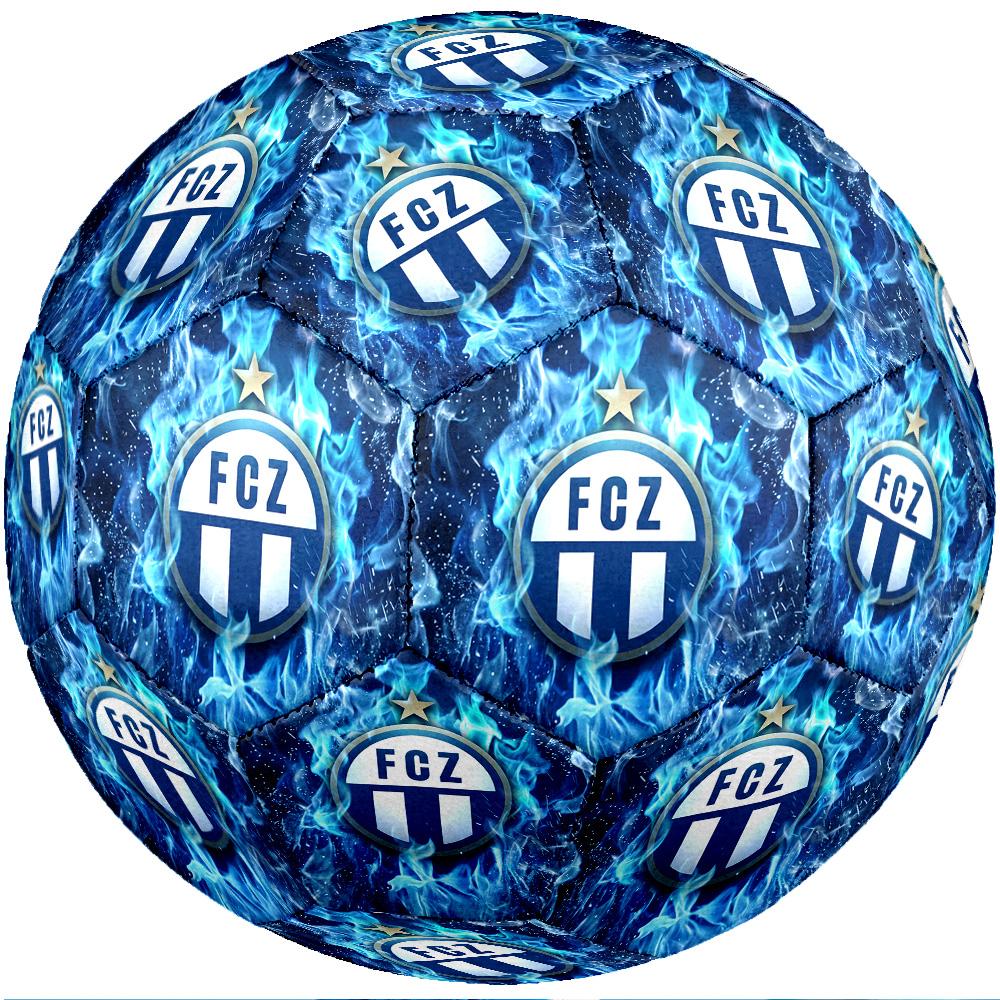 FC Zürich Taglia 5 Pallone da Calcio Standard Resistente per Allenamento e Partita per Sport all'Aperto per Adulti