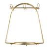 Metal Tea Cup Display Rack with Drainage Capability for Managing Inventory and Improving Retrieval Efficiency In Busy Kitchens