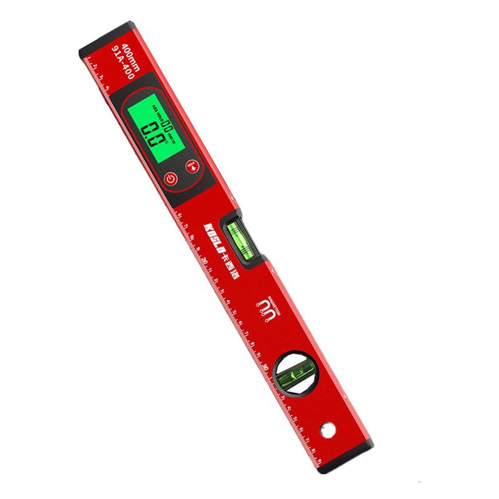 High Precision Angle Finder 0-90° Range Magnetic Level Measuring Ruler  Horizontal Vertical Testing