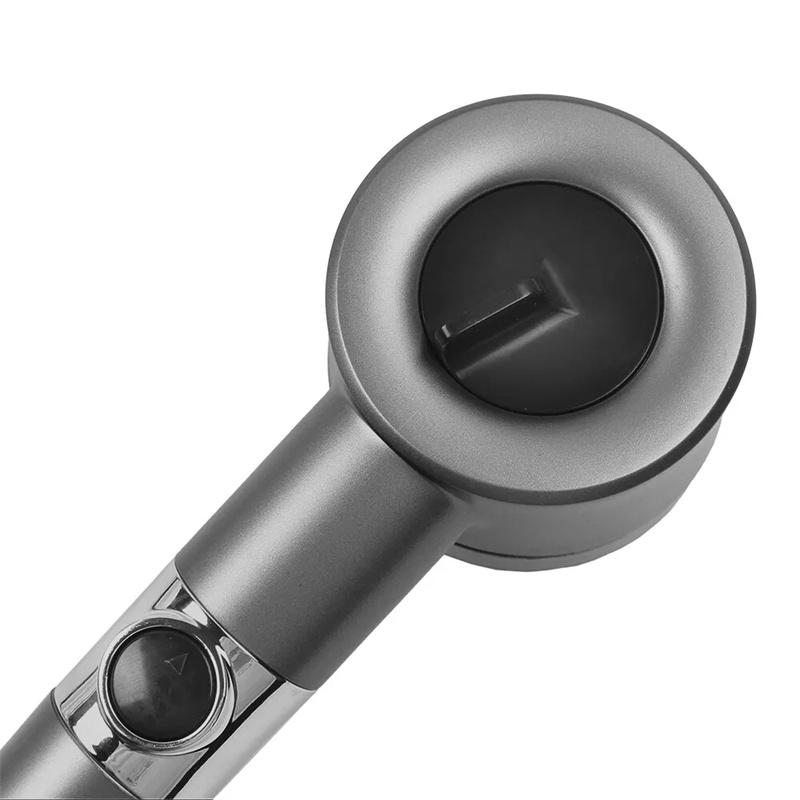 Vysokotlaká filtrovaná sprchová hlavice 3-režimový nastavitelný proud s masážním kartáčem Dešťová baterie Koupelnové doplňky