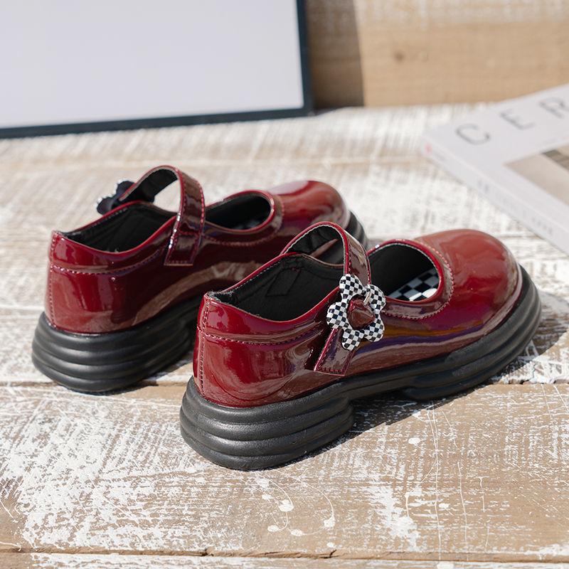 Girls' Leather Shoes 2025 Spring and Autumn New Children's Soft-soled Princess Shoes Little Girl Baby Middle-aged and Older Children's Performance