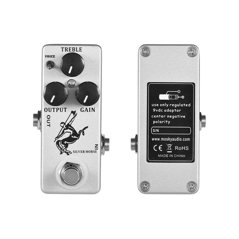 Classical Centaur Style Guitar Effects Pedal With Warm Overdrive Tone And Clear Dynamics For Rock Blues & Popular Music
