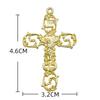 Triangle Alloy Jewellery Connector Jewellery Making Supplies Necklaces Bracelets DIY Accessories Our Lady of Miracles