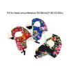 Fashion Winter Warm Ear Protection Hat Flower Cloth Retro Ethnic Style Lei Feng Hat Thickened Cold Hat For Women
