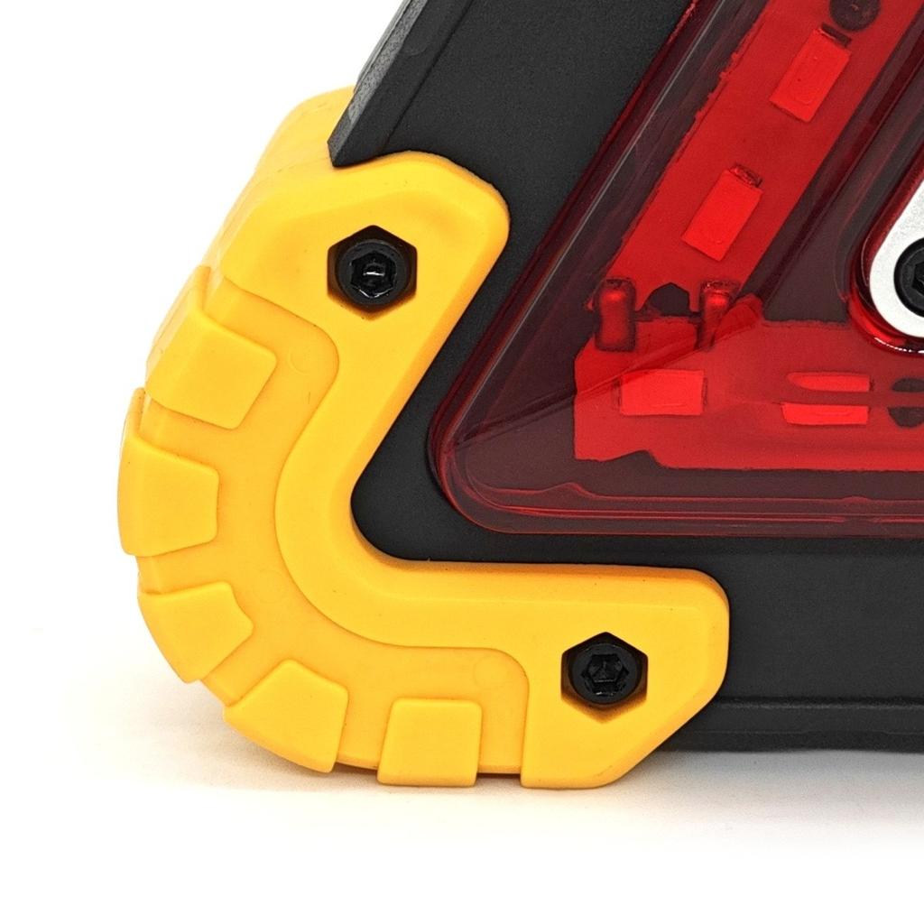 Trójkąt ostrzegawczy LED, latarka, PowerBank + akumulatory Off-Road