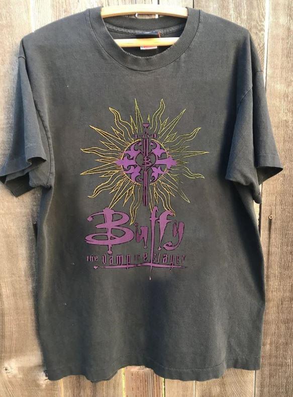 

Buffy The Vampire Slayer Graphic Rare Charcoal Unisex Shirt Men Women KH16558 Unisex T-Shirt M