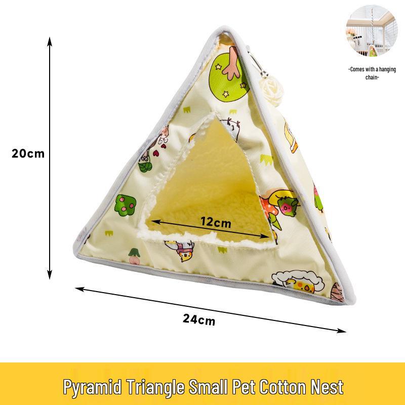 

Parrot Zongzi Hammock Tent: Peony Nest for Cockatiels & Budgerigars