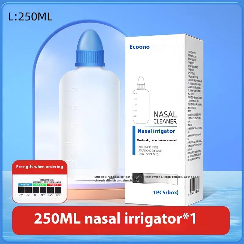 240/250Ml Burun Yıkama Temizleyici Nazal İrrigatör Durulama Şişesi Burun Koruyucu Alerjik Rinit Sinüzit Önleyici Yetişkin Çocuk Neti Potu